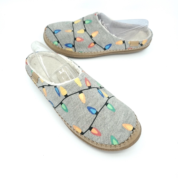 toms glow in the dark slippers